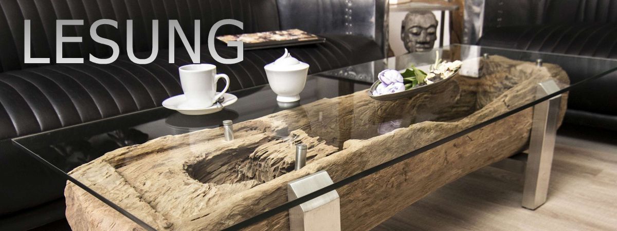 Wohnzimmertisch Cube aus Teakholz Wohnzimmertisch Cube aus Teakholz